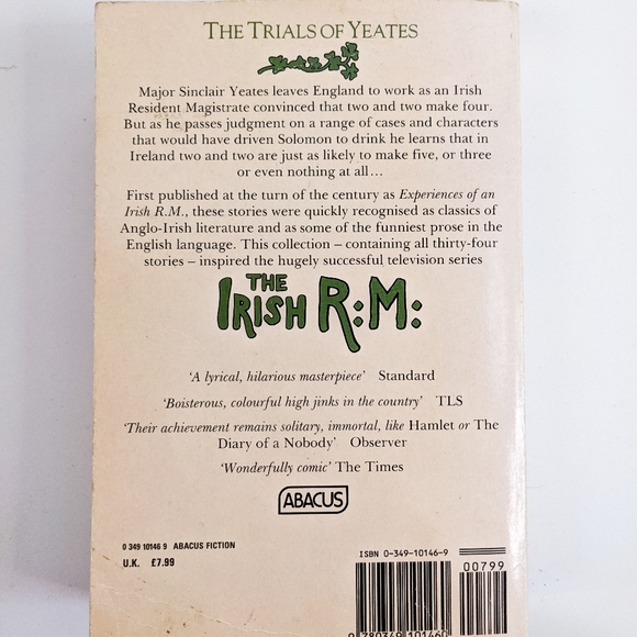 The Irish R.M. by Sommerville and Ross Paperback - Picture 2 of 6